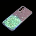 thumbnail image 2 of Dteck Grow in The Dark Case for Samsung Galaxy A35 5G, Bling Sparkly Luminous Glitter Phone Case for Women Girls,Green, 2 of 4