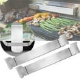 thumbnail image 1 of CNKOO Grill BBQ Spatula Rack Stainless Steel Griddle Spatula Holder  Barbecue Tool Hold Rack Griddle Accessories for Flat Top Griddle and Other Grill Griddles Grill Accessories, 1 of 7