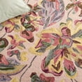 thumbnail image 6 of SAFAVIEH Blossom Tina Floral Area Rug, Pink/Gold, 6' x 6' Round, 6 of 10