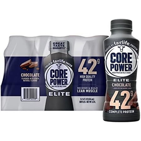 Core Power Elite 42G. Protein Shake, Chocolate (14 Fl. Oz., 8 Pk.)