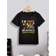 thumbnail image 1 of I'm Three And Digging It Print Boys Creative T-shirt, Casual Lightweight Comfy Short Sleeve Crew Neck Tee Tops, Kids Clothings For Summer, 1 of 6