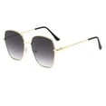 thumbnail image 1 of ibiyuan Retro Polarized Aviator Sunglasses for Women Women Round Polarized Sunglasses Gradient Color Fashion Shades For Travel Shopping Outdoor, 1 of 5