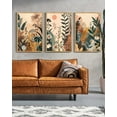 thumbnail image 7 of Bohemain Watercolor Floral Wall Hanging Decor Colorful Flower Wall Decor Botanical Pictures Framed Canvas Wall Art 24x36in Natural Framed, 7 of 7