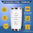thumbnail image 3 of Christian Choice for Women Faith Inspirational Choice Religious Bible Verse for Friends Girls Sister Spiritual Butterfly 20 OZ Stainless Steel Tumbler Birthday Choice for Mom Mothers Day, 3 of 6