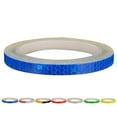 thumbnail image 3 of Reflective Sticker Rim Luminous Warning Tape tape reflective Motorbike Bike Frame Wheel Adhesive Reflector Strip, Black Orange, 3 of 8