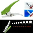 thumbnail image 5 of 9mm Hand-held Circle Round Single Hole Punch Paper Punch for ID Cards Photos, 5 of 6