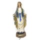 thumbnail image 3 of Catholic Black Gallstone Rosary Necklace Saint Benedict Round Shape Beads Chain, 3 of 5