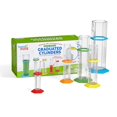 thumbnail image 1 of Set de cilindros graduados Science hand2mind Starter Kids de 10 a 250 ml, 1 of 7