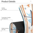 thumbnail image 4 of Yayeee Faucet Mat for Kitchen Sink 14.7" Diatomite Long Splash Guard Pad, Blue Nautical Pattern, 4 of 7