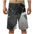 thumbnail image 3 of Kcolen Mens Swim Trunks 7 Inch,Elastic Waist Drawstring Men Swim Shorts Light Upf Mens Bathing Suit Summer Beach Swimwear, 3 of 6