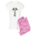 thumbnail image 1 of CafePress - Veterinarian Caduceus - Women's Light Pajamas, 1 of 1