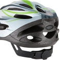 thumbnail image 3 of Schwinn Traveler Bike Helmet, Adult, White/Green, 3 of 5