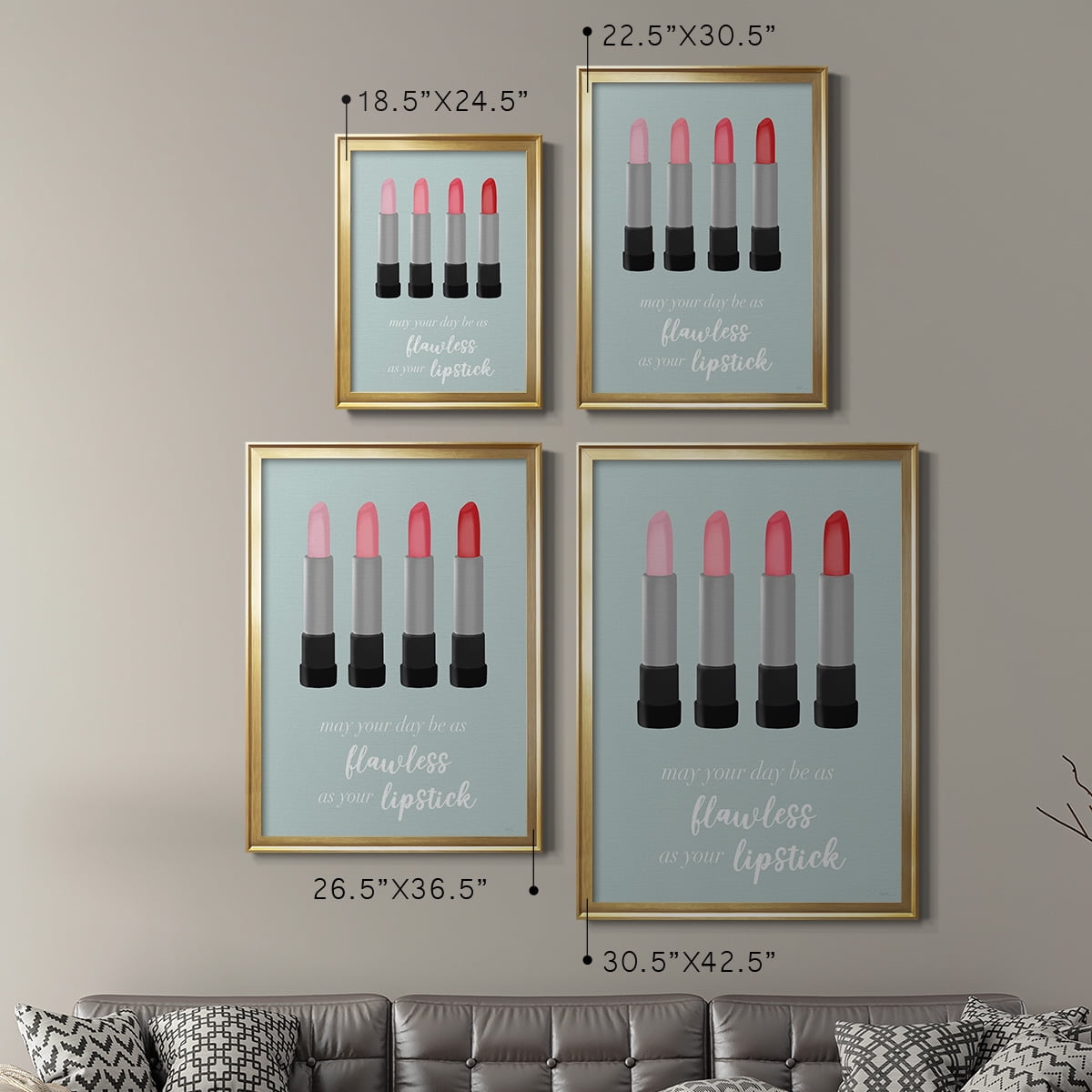 Flawless Lipstick Premium Classic Framed Print - Ready to Hang