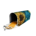 thumbnail image 5 of Yiaed Starry Sunflower Dreamscape Print Mailbox Covers, Magnetic Mailbox Cover, Mail Box Covers for Garden Outdoor Decor Box Covers-21x18 in, 5 of 8