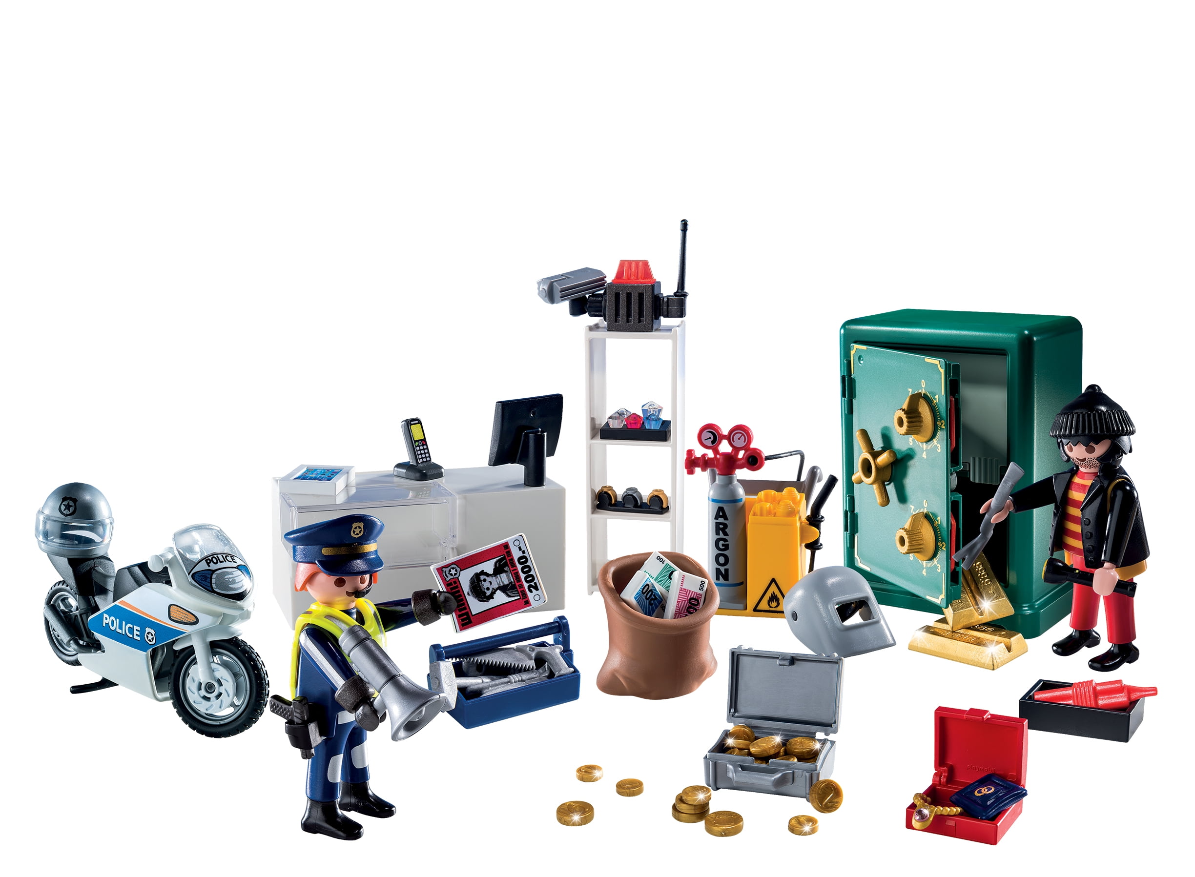 PLAYMOBIL Advent Calendar "Jewel Thief Police Operation"