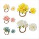 thumbnail image 2 of Flower Dinner Napkin Holder for Table Decoration Milky White, 2 of 4