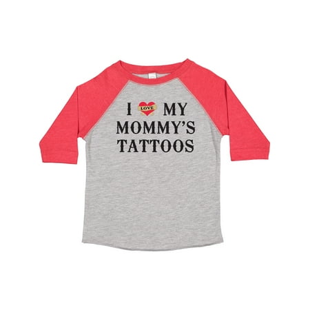 

Inktastic I Love My Mommy s Tattoos Gift Toddler Boy or Toddler Girl T-Shirt