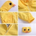 thumbnail image 4 of Imperméable Canard pour Bébé Garçon Fille Mignon Dessin Animé Jaune (100cm), 4 of 5