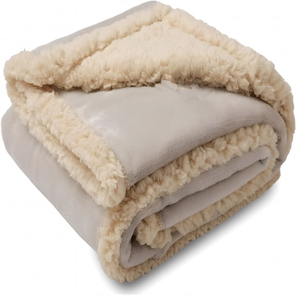 AUQ 2026 New Stain-Proof Blanket for Couples,Waterproof Splash Blanket for Bed for Bed,Sofa,Travel,Picnic,Pet (Beige,S: 28X40 In)