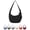 A Nylon-black, variant on Nylon Crescent Crossbody Bags for Women Large Crossbody Purse Travel Bag Multi-Pocket Shoulder Sling Bag