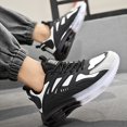 thumbnail image 5 of Men's Classic Casual Running Sneakers with Built-in Insoles Providing Height Enhancement Daily Comfort Lightweight Breathable Mesh Upper Supportive Traction and Versatile Wear, 5 of 9