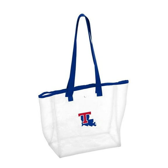 Logo Brands 163-65P Louisiana Tech Stadium Clear Bag