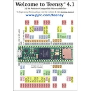 PJRC Teensy 4.1 ARM Cortex-M7 Microcontroller + Ethernet Kit