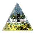 thumbnail image 1 of KLKCMS Astronaut Quicksand Floating Pen Case Home Office Study Room Sequins Black, 1 of 7
