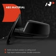 thumbnail image 3 of A-Premium Passenger Side Power Door Mirror - Compatible with Chevrolet Tahoe, Suburban 3500 HD & GMC Yukon, Yukon XL - Heated Manual Folding Black Outside Rear View Mirror - Replace# 84347490, 3 of 6
