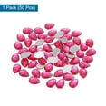 thumbnail image 3 of 50PCS Piedras de Acrílico en Forma de Gota de Agua de Fondo Plano 10x14mm Rhinestones Artificiales para Manualidades DIY Boda Rosa, 3 of 7