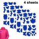 thumbnail image 1 of 4 hojas de parches autoadhesivos lavables para reparar chaquetas de plumas, parches de tela para ropa y bolsos, 15 x 25 cm., 1 of 8