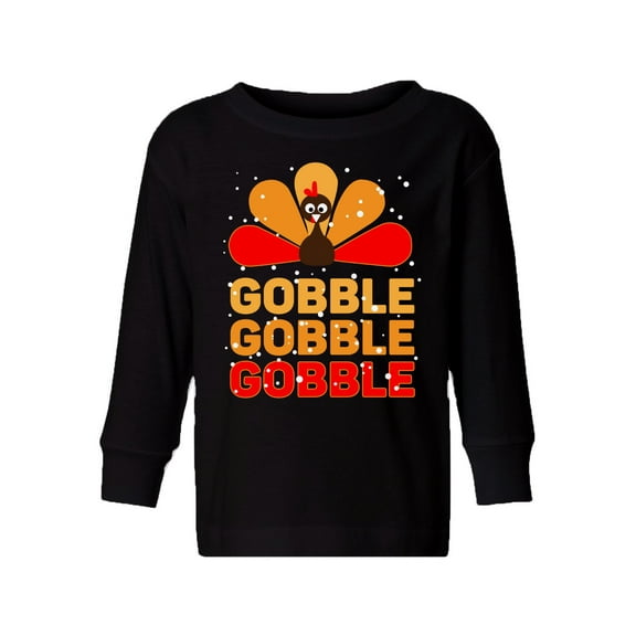 Awkward Styles Thanksgiving Sweater for Girls Toddler Gobble Gobble Long Sleeve Shirt