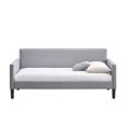 thumbnail image 5 of LuXeo Brooklyn Twin Size Upholstered Adult Bedroom Day Bed, Gray, 5 of 11