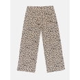 thumbnail image 4 of Wonder Nation Girls Crossover Waist Wide Leg Jeans, Sizes 5-18, 4 of 5