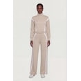 thumbnail image 2 of Women's Contrast Trim Zip Front Mock Neck Active Jacket, 2 of 4