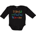 thumbnail image 3 of Inktastic Mimi and Pawpaw Love Me Boys or Girls Long Sleeve Baby Bodysuit, 3 of 5