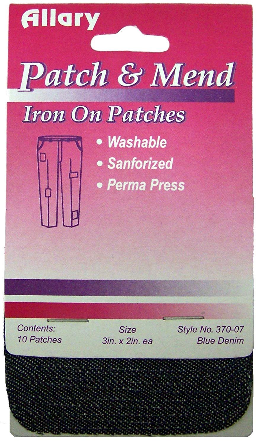 Allary Patch & Mend Iron on Patches