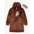thumbnail image 5 of Looney Tunes X Justice Girls Long Sleeve Sleep Hoodie and Eyemask, 2-Piece, Sizes S-XL, 5 of 5