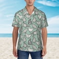 thumbnail image 4 of Lsque Retro Rooster4 pattern Hawaiian Shirt for Men, Unisex Summer Beach Casual Short Sleeve Button Down Shirts-, 4 of 9