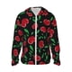 thumbnail image 1 of Fotbe Cherry Chaqueta con Protección Solar UPF 50+ para Hombre y Mujer, Camisa con Capucha y Bolsillos-Large, 1 of 7