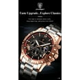 thumbnail image 4 of Poedagar Watch for Man Luxury Chronograph Men Watch Stainless Steel Quartz Male Watches, 4 of 16
