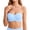Z6-Light Blue, variant on Mokibras Strapless Bra, Womens Strapless Front Closure Bra Wireless Push up Padded Non Tube Jelly Bra with Detachable Shoulder Straps
