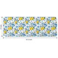 thumbnail image 7 of Yellow Lemon Fruit Patterns Blue White Pattern Kitchen Rug Mat,Kitchen Runner Rugs Non Skid Washable,Decorative Kitchen Floor Mats for Kitchen,Sink,Laundry,17"x47.2", 7 of 7