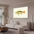 thumbnail image 3 of Póster de pintura de peces, pintura decorativa, lienzo, arte de pared, carteles para sala de estar, pintura para dormitorio, estilo marco, 12 x 18 pulgadas (30 x 45 cm), 3 of 8