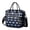 Black-1, variant on Marine Beach Vibes Lunch Bag – Large Leakproof Cooler Tote with Underwater Fish and Sand Print, Reusable Lunch Box for Tropical or Coastal Days
