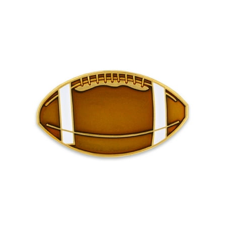 Enamel Football - PinMart's Football Sports Enamel lapel Pin