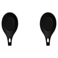 thumbnail image 4 of Ounissouiy Soporte de cuchara de silicona esencial para la hora del té para tés y cucharones - Cocina limpia y organizada esencial para beber negro 1 2Conjunto, 4 of 6