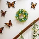 thumbnail image 1 of Courtyard Simulation Green Plants Flower Wreath Artificial Daisys Simulation Flower Wreath Small Flower Wreath Home Door Hanging, 1 of 9