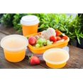 thumbnail image 6 of Extra Thick Food Storage Containers with Lids (16oz ) - Great for Slime - Deli Pint Cups - Soup Containers | Microwave, Dishwasher and Freezer Safe, 6 of 7