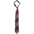 thumbnail image 1 of Kenneth Cole Mens Plaid Pre-tied Neck Tie, Red, One Size, 1 of 1
